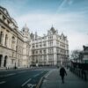 Government buildings at Whitehall in London.