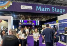 CIPD recognises 30 HR leaders driving change across UK workplaces People walk around in front of the Main Stage area of the CIPD Festival of Work.