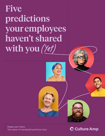 In this free whitepaper, Culture Amp's expert People Scientists identify five insightful predictions about the world of post-pandemic work.