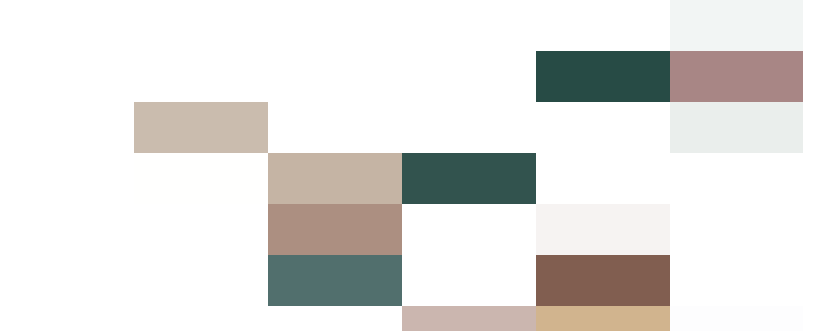 A colorful word cloud with prominent words like 