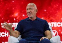 Bezos joins growing pushback against AI jobs apocalypse claims Jeff Bezos speaks at the Vivatech conference in Paris.
