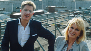 Joanna Lumley and Matt Barber.