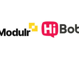 Modulr partners with HiBob to streamline payroll payments Modulr and HiBob logos.
