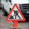 Road-works-sign