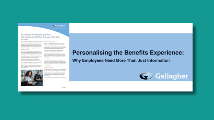 Personalising the Benefits Experience: Why Employees Need More Than Just Information