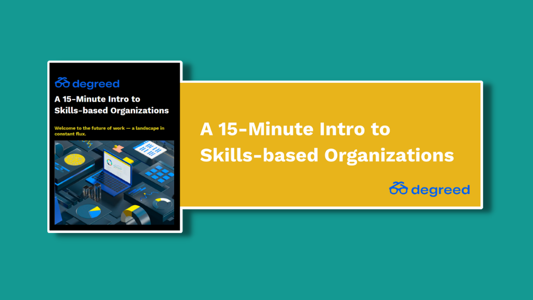 Degreed - A 15-minute Intro to Skills-Based Organisations