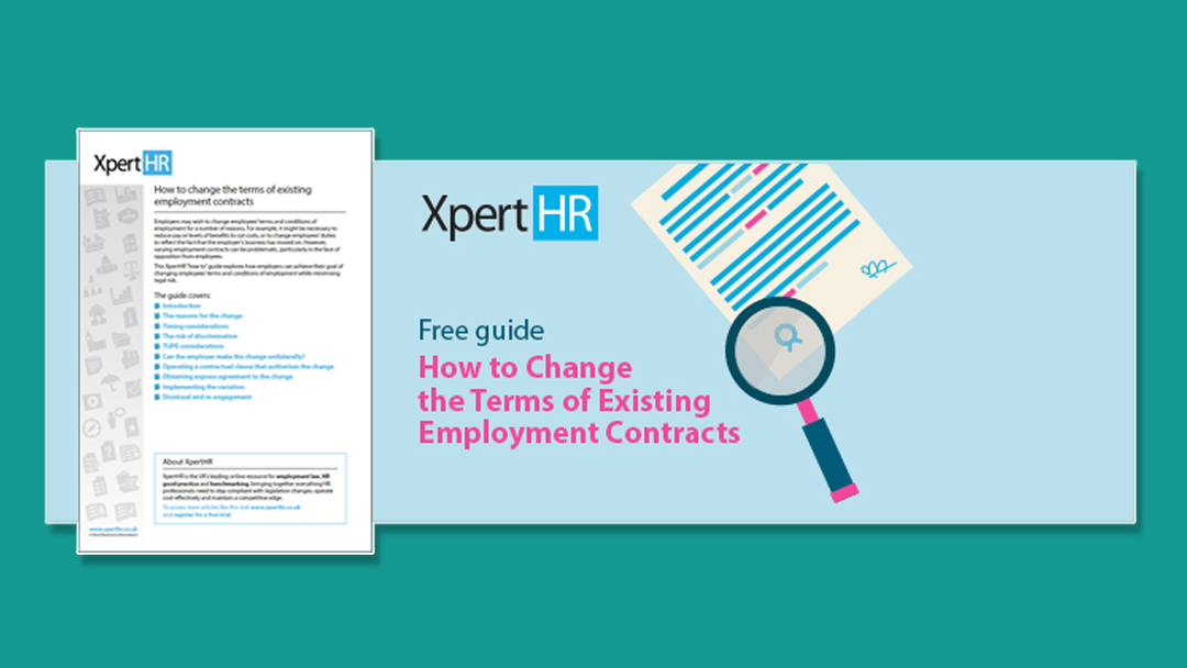 XpertHR Employment Contracts White Paper