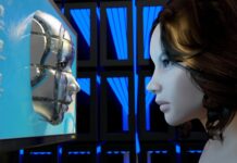 AI hiring tools ‘risk filtering out top talent’ as recruiters raise concerns A female mannequin looks at a computer screen with the head of a robot emrerging from it.