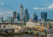 Employers face compliance test as employment rights reforms take effect View of London skyscrapers.