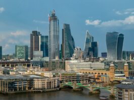 Call for stronger professional standards to rebuild trust in jobs An aerial view of the London City skyline.