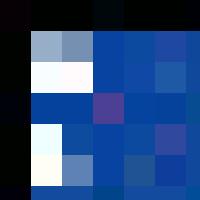 An HR set of blue and white signs with a man and a woman holding hands, symbolizing people management.