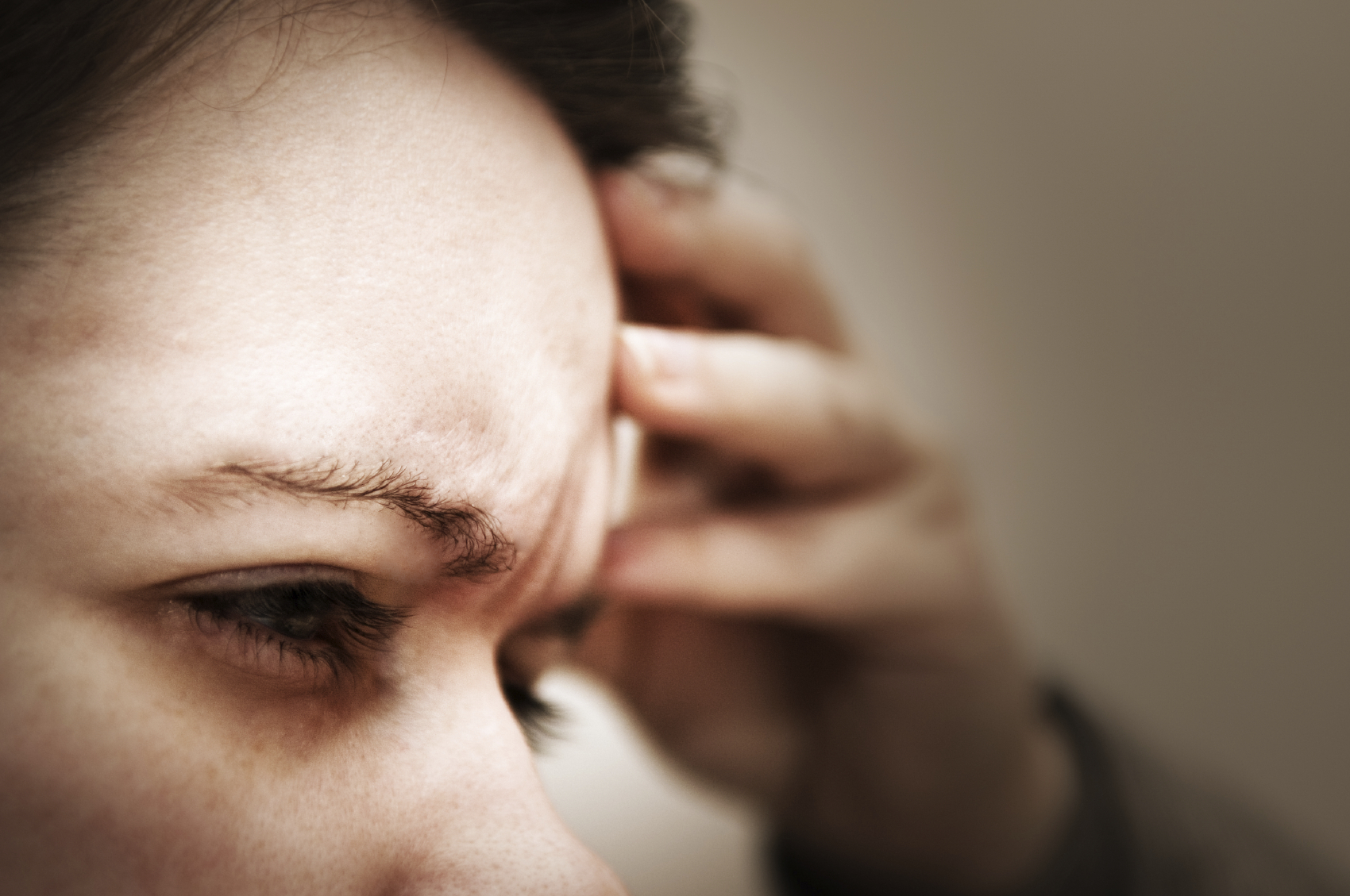 Someone suffering from mental health problems