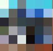 A blue and white building with a sign indicating HR.