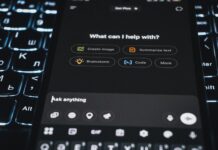 AI jobs warning may be overstated as Google UK chief points to role of skills A smartphone shows an AI assistant's interface.