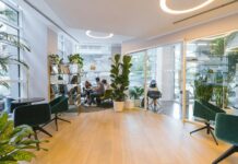 Four-day week gains ground as companies report lower burnout and stable productivity People working in an open-plan office, with some chairs empty.