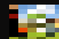 A family enjoying a leisurely walk on a grassy field.