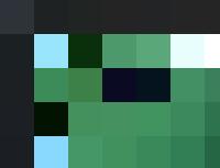 A green trash can with a HR symbol on it.