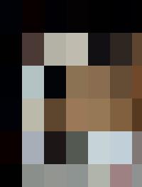 A woman sweeping a sidewalk in front of a boarded up building, demonstrating personnel management skills.