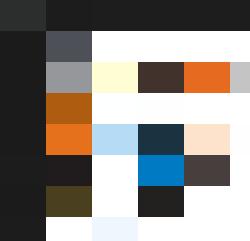 Royalty free clipart image illustrating a businessman's mishap exiting an office door, relevant to HR and people management.