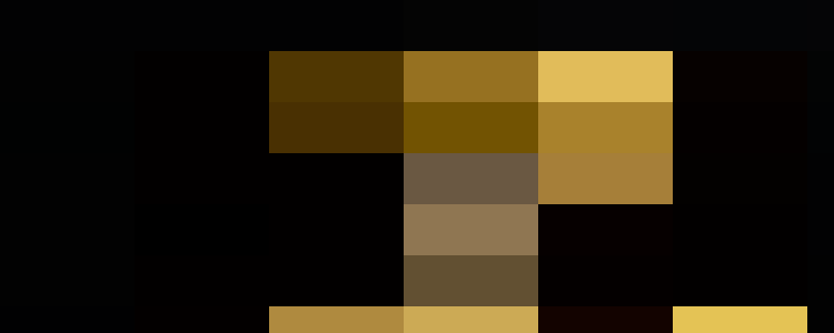 Geometric installation featuring rectangular frames and a black-and-white patterned floor, set against a neutral beige backdrop, illuminated by yellowish light, creating an intriguing space that could inspire any HR team's creativity.