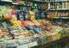 Biscuit break or energy crash? Junk food blamed for workplace energy slumps A shop display filled with lots of different types of snacks.
