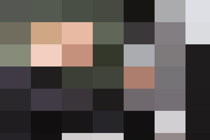 A man is working in a server room with big data servers.