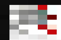 A group of people running in front of a red person representing human resources.