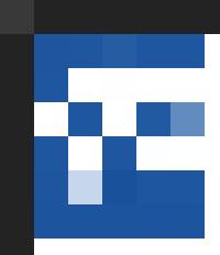 A blue and white logo with the word coop, representing human resources.