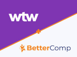 WTW and Bettercomp form strategic partnership on pay benchmarking WTW and Bettercomp logos together.